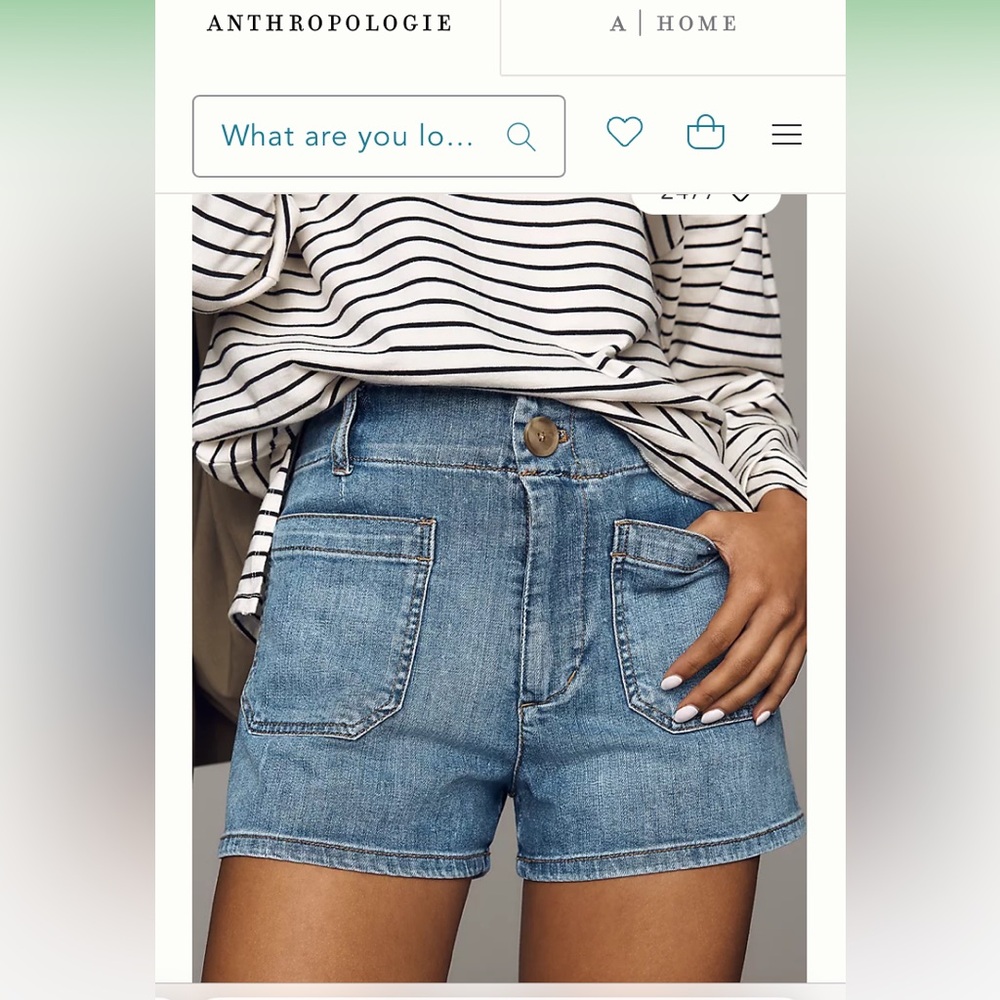 Anthropologie Maeve Colette Short in Palms Wash - Picture 1 of 10